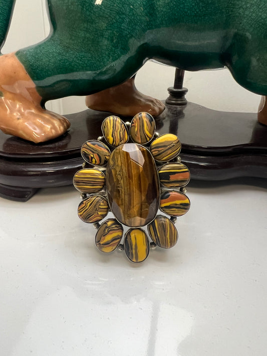 Melody Vintage Bracelet Tigers Eye #90544