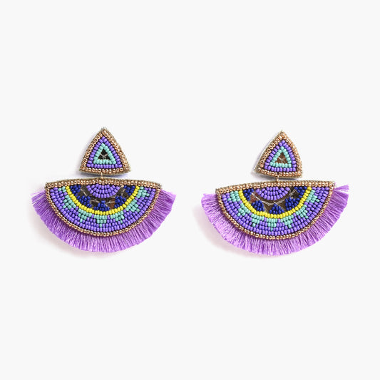 Ella Tribal Embellished Earring