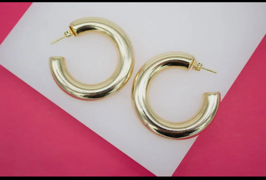 40mm Chunky Hoops