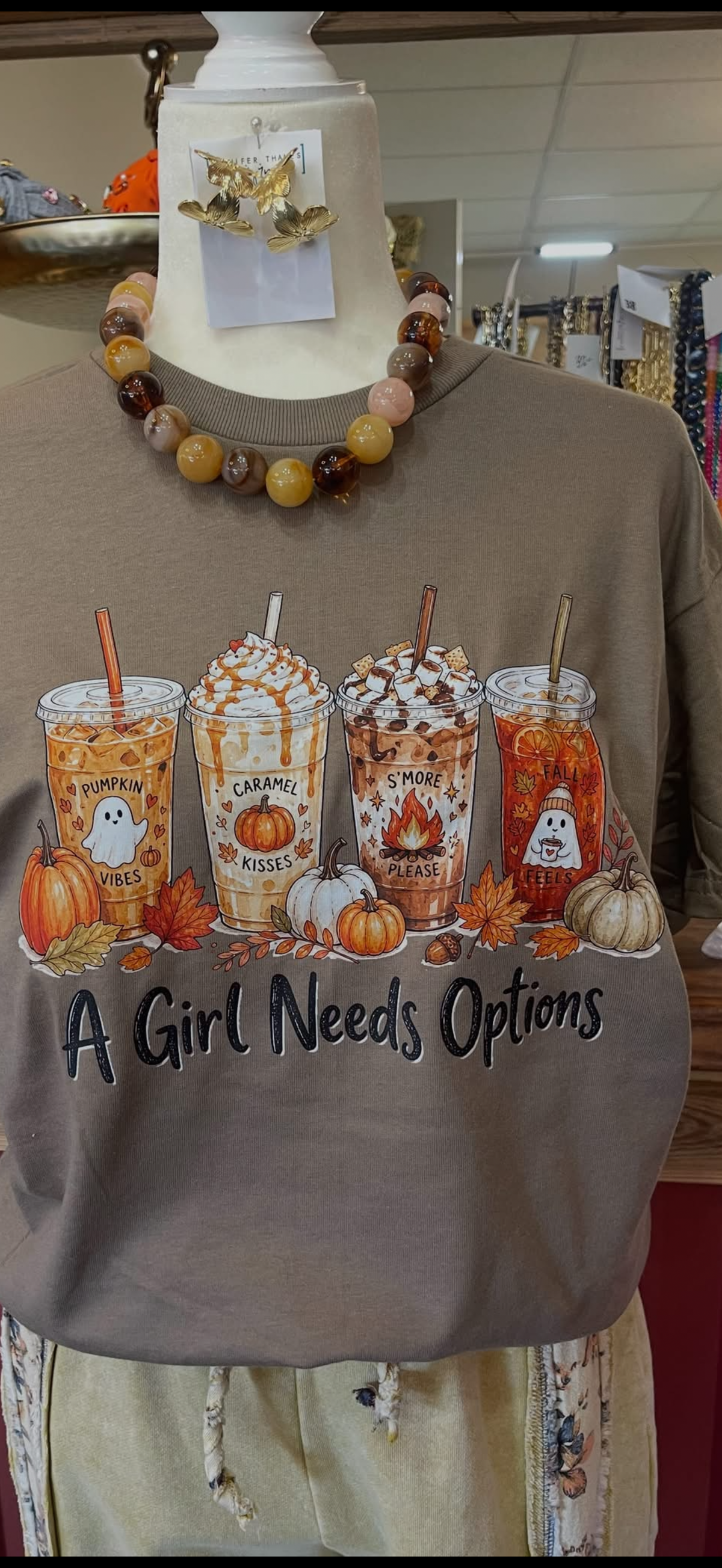 A Girl Needs Options Tee