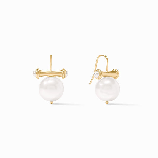 Julie Vos Bamboo Pearl Earring