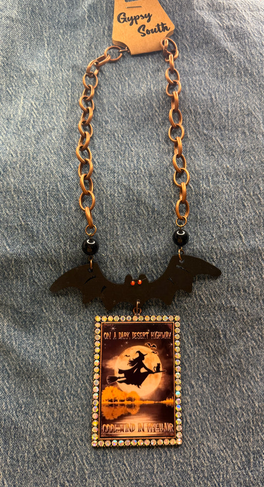 Gypsy South Desert Highway Witch Necklace