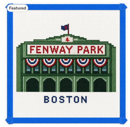 Fenway Park Needlepoint Canvas