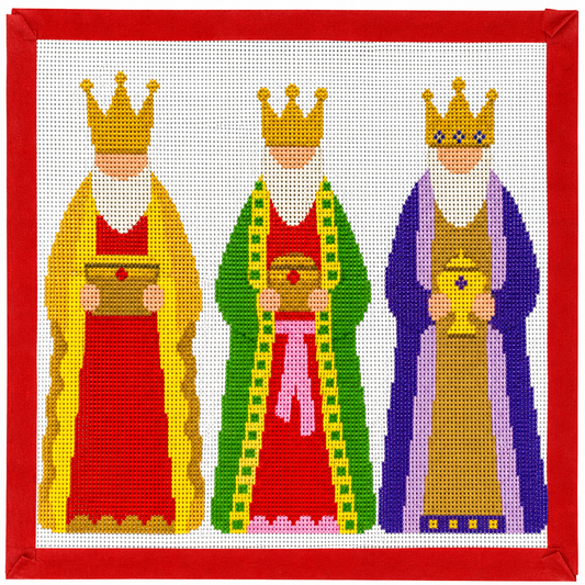 Wisemen Printed Needlepoint Canvas