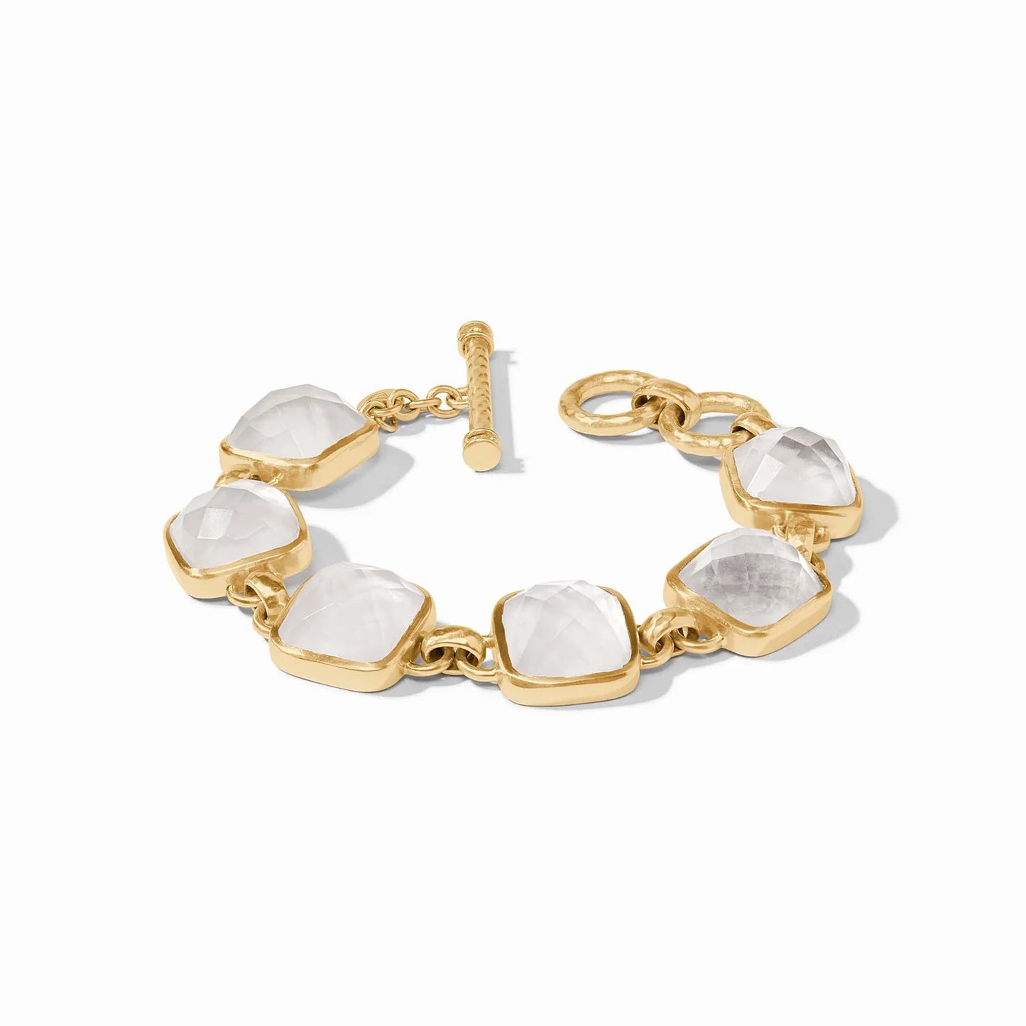 Julie Vos Catalina Stone Bracelet- Iridescent Clear