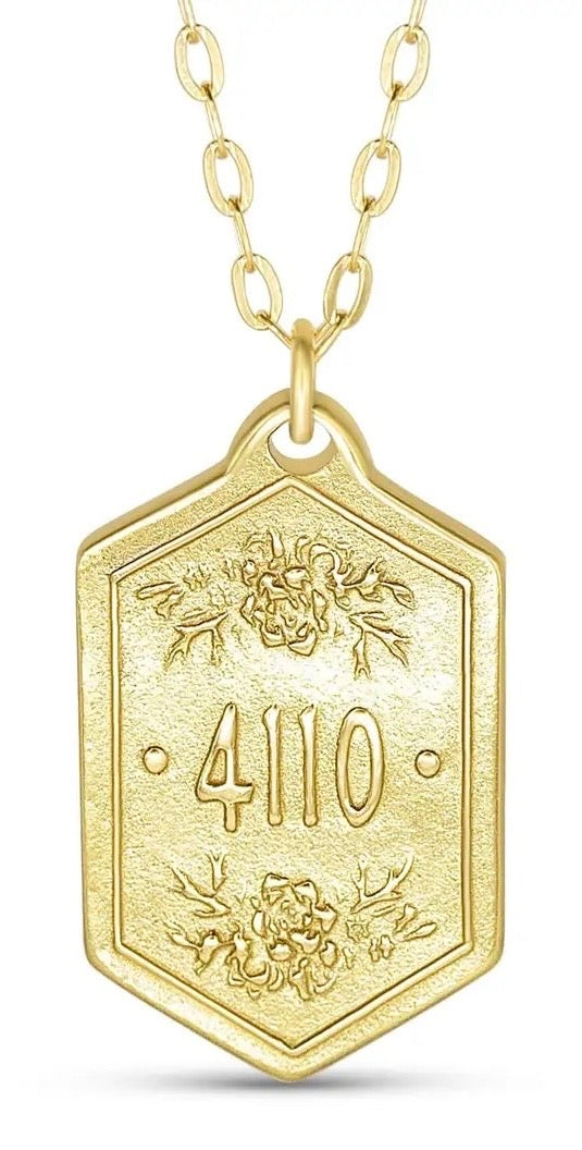 Bible Verse Pendant by Madison Sterling