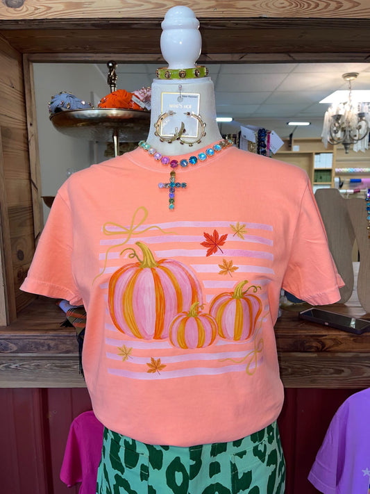 Pastel Pumpkins Tee