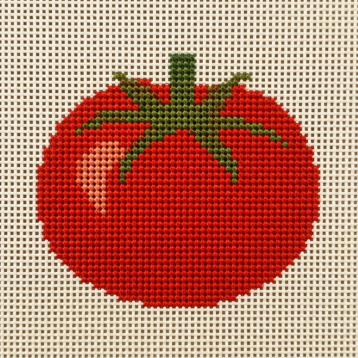 Tomato Needlepoint Canvas