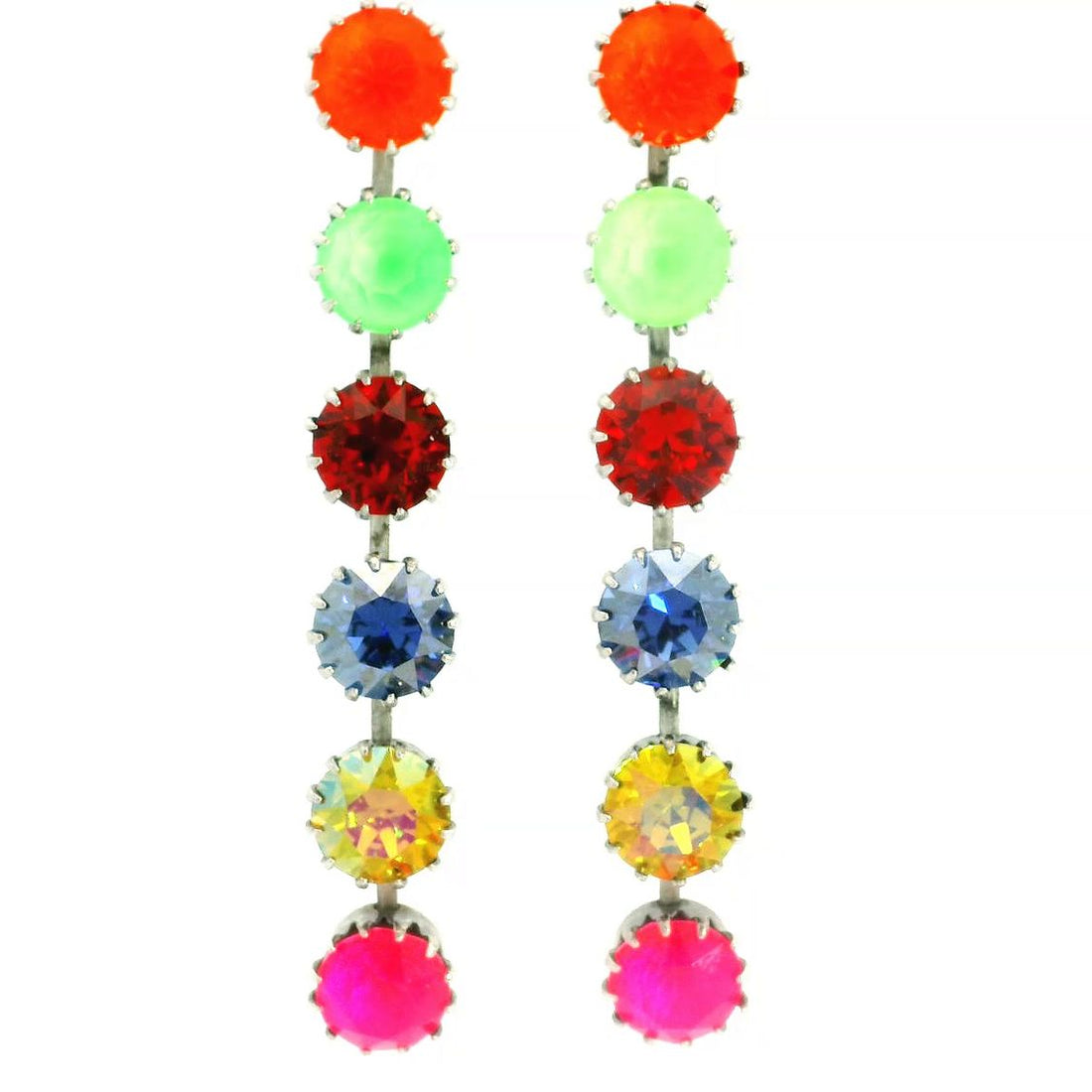 TOVA Mini Lilibet Watermelon Ombre Earrings- E7069WATOM