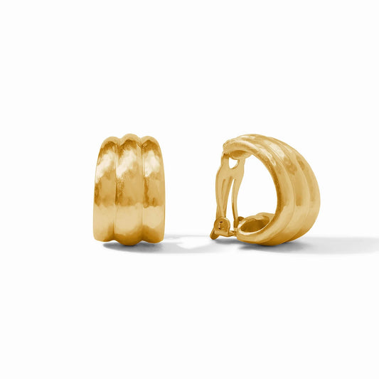 Julie Vos Cirque Clip Gold Earring