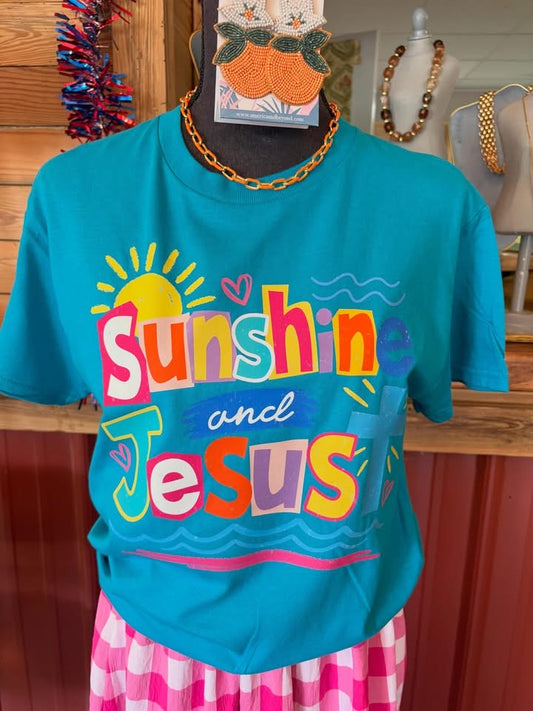 Sunshine & Jesus Tee