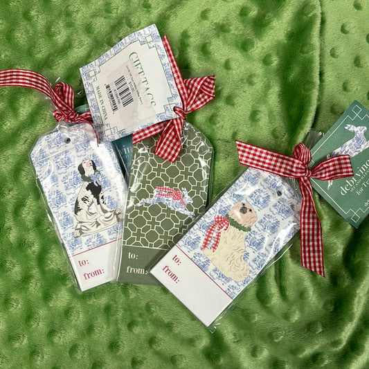 Chinoiserie Gift Tag Set