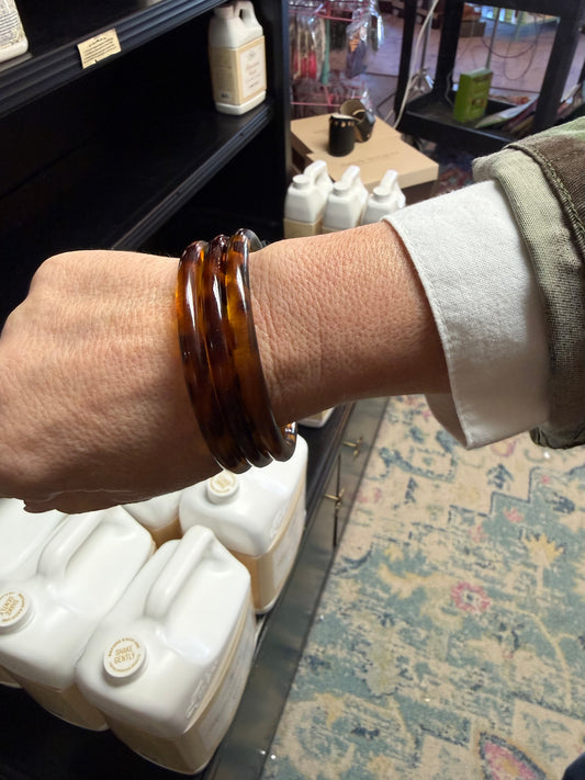 Tortoise Bangle Set
