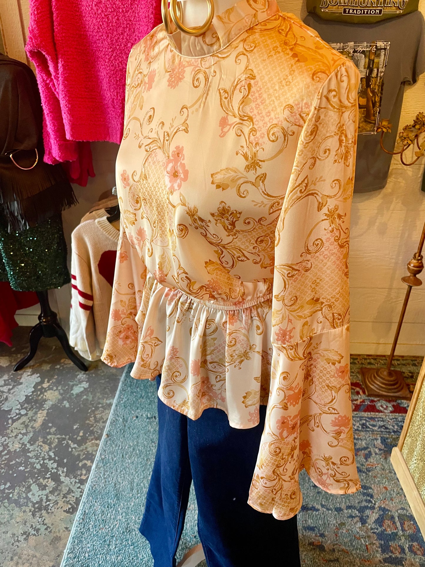 Champagne Dinner Blouse