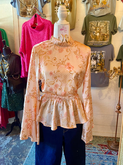 Champagne Dinner Blouse