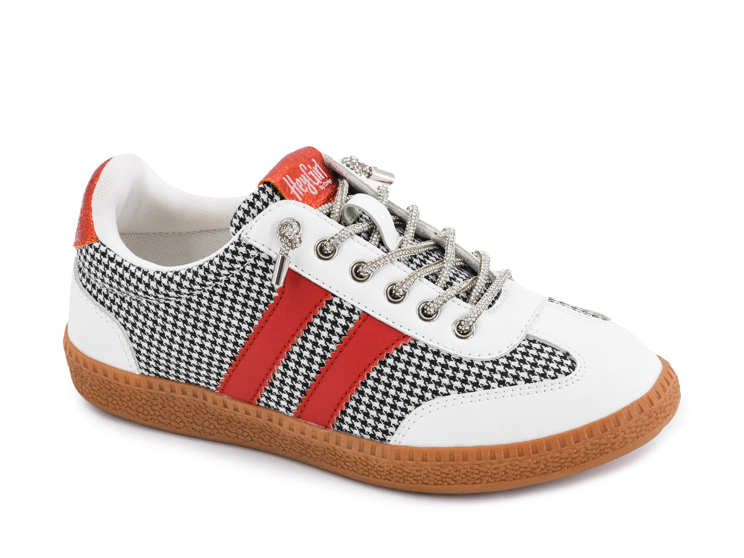 Corkys Heads Up Houndstooth Sneaker