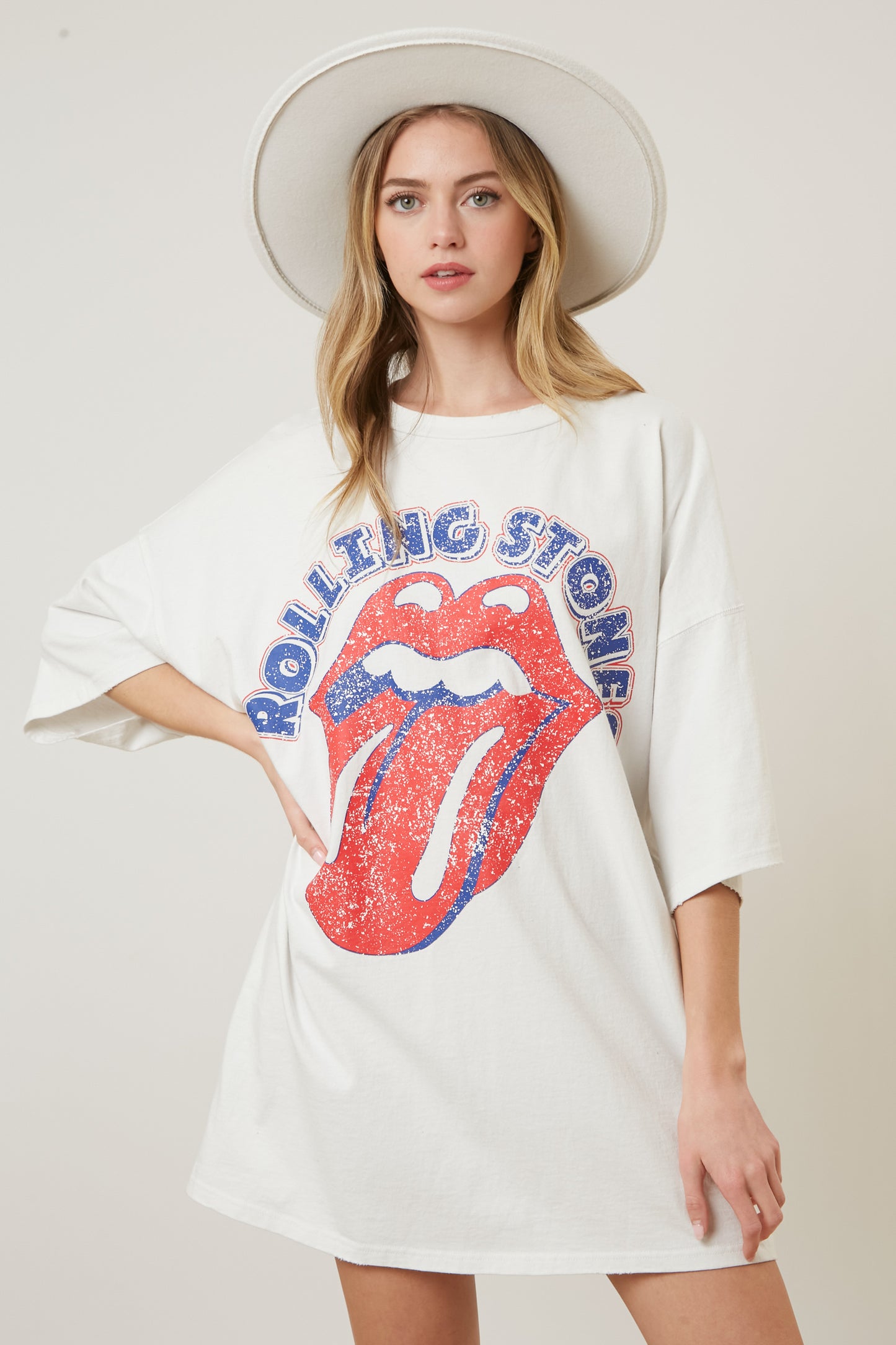 Rolling Stones Licensed Oversized T-Shirt