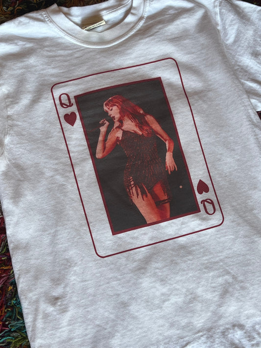 Taylor, Queen of Hearts Tee