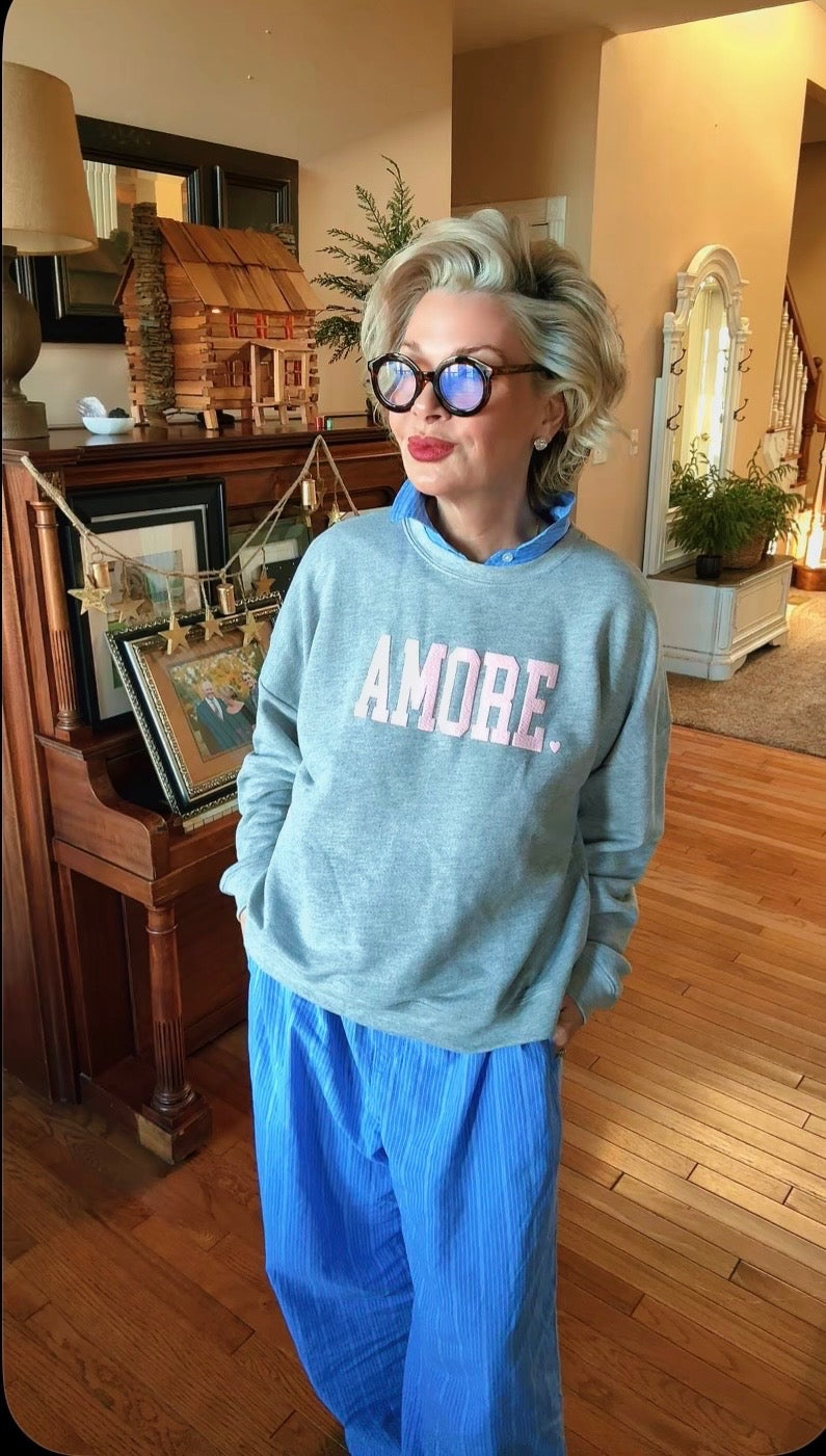 Amore French Terry Pullover