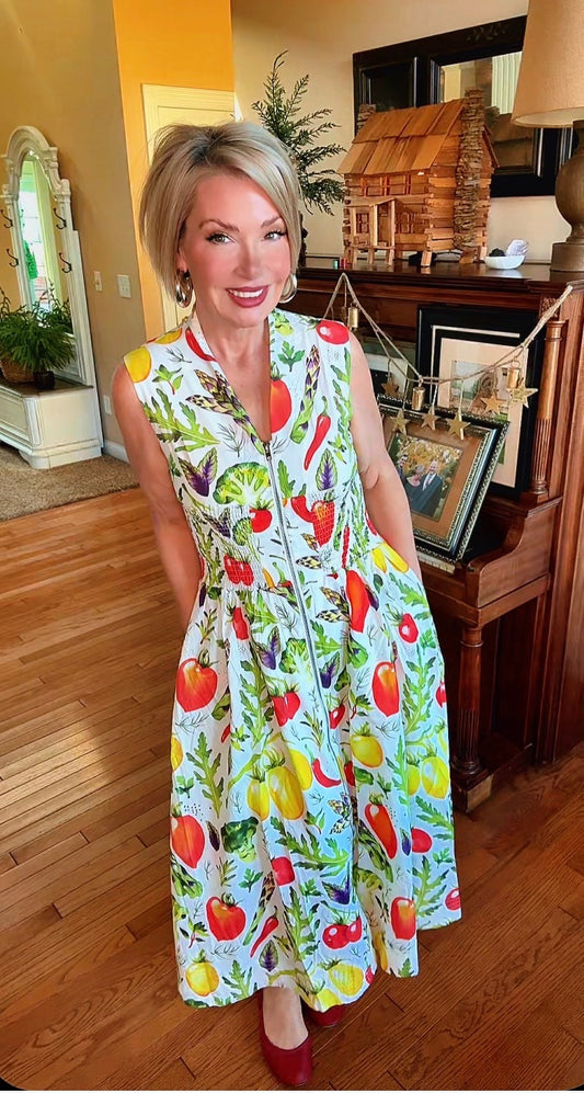 Catch me in the Garden Dress