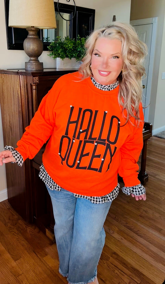 Hallo-Queen Sweatshirt