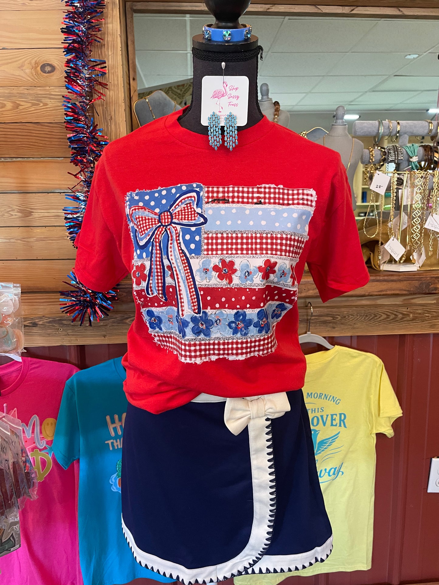 Preppy Flag Tee