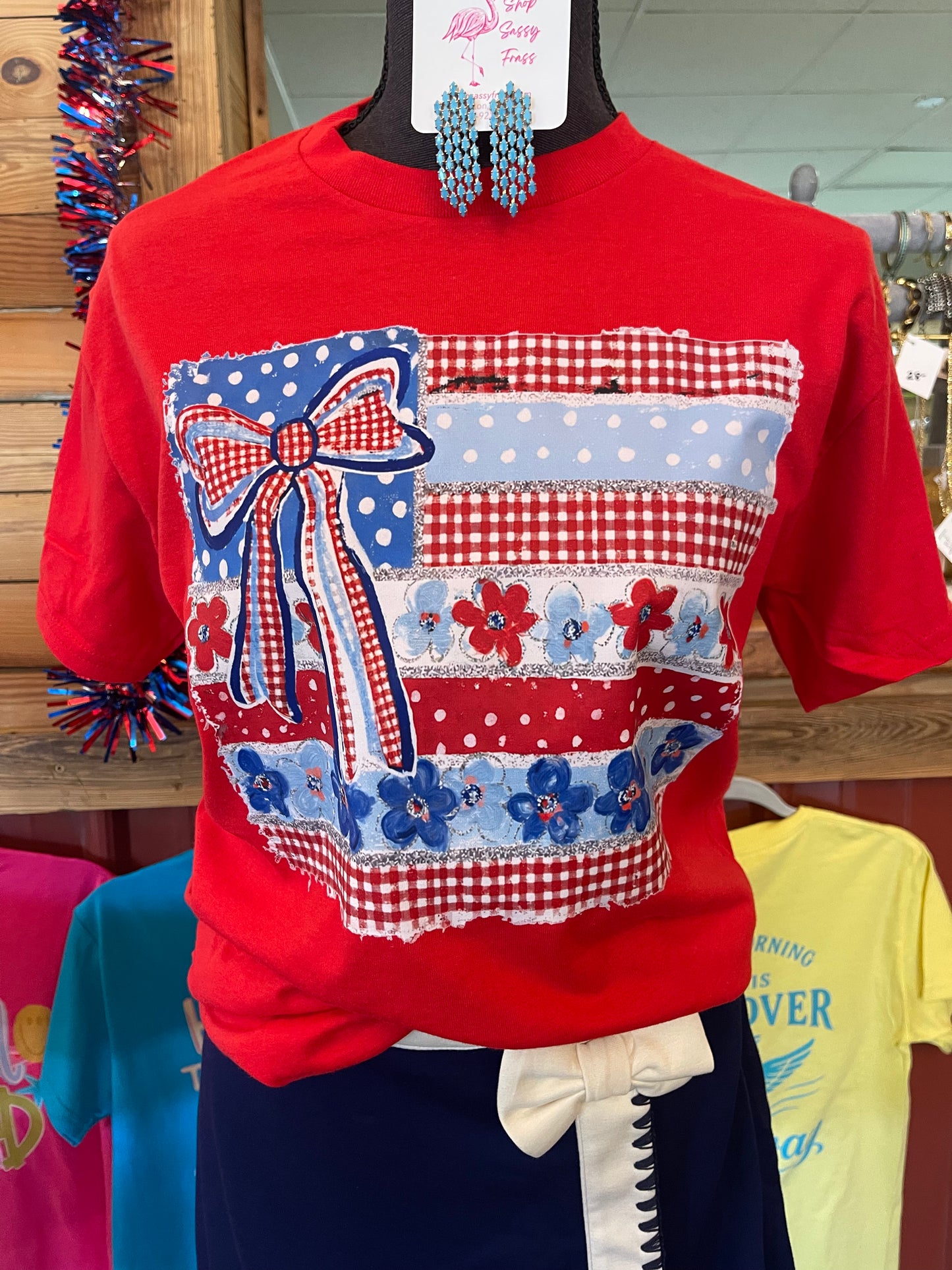 Preppy Flag Tee
