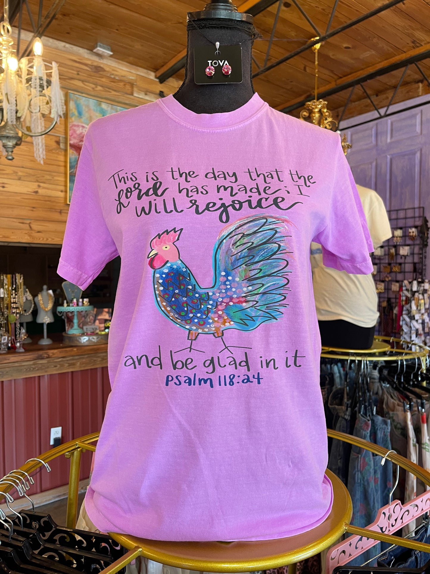 Captivated Tee of the Day- REJOICE