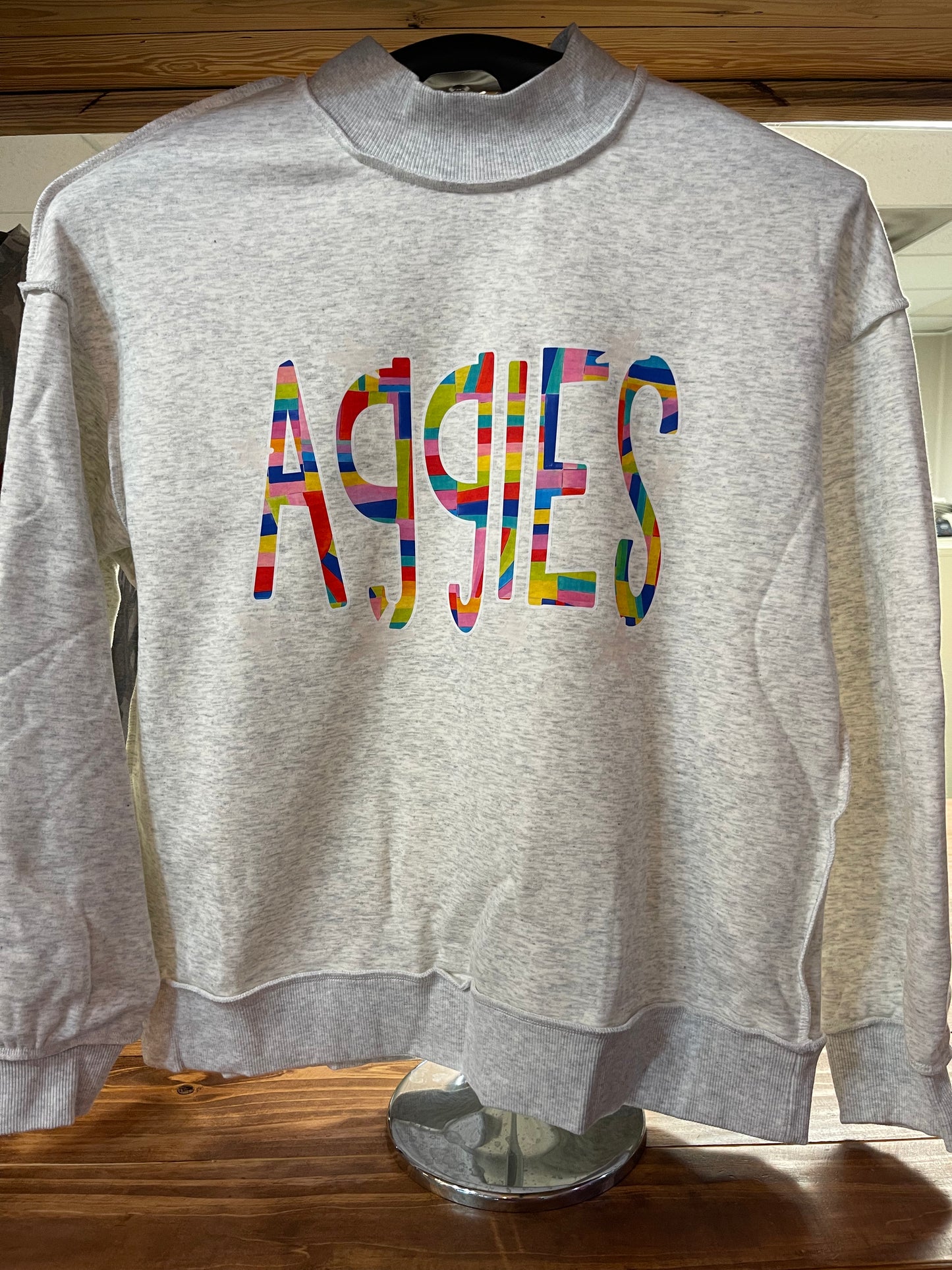 Aggie Mock Neck