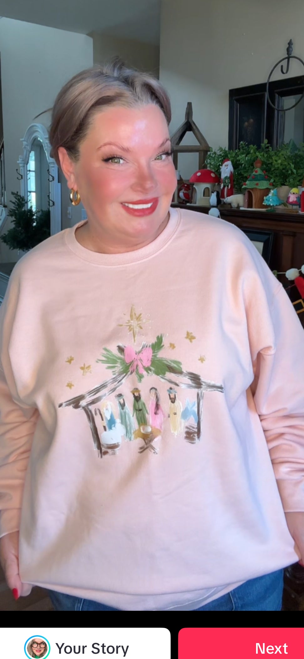 Christmas Nativity Sweatshirt