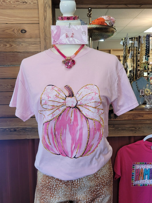 TEE of the Day- Pink Pumpkin