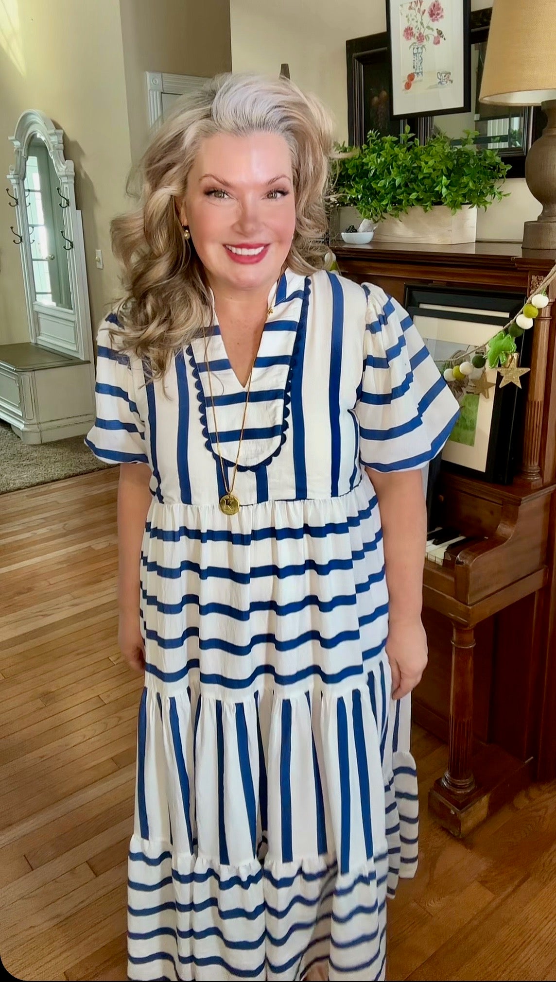 Nautical Dreams Maxi Dress