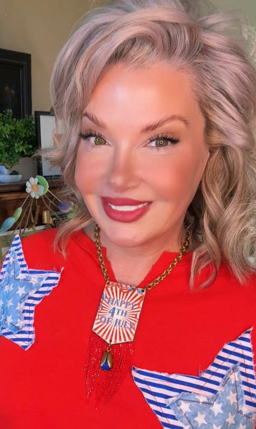 Gypsy South 4th of July Necklace