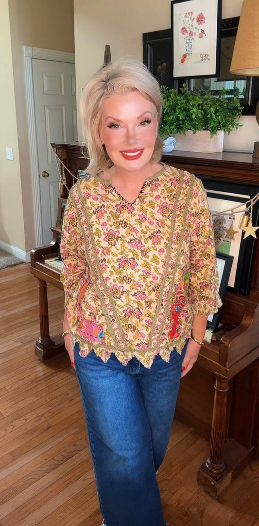 Jaded Gypsy Desert Winds Top