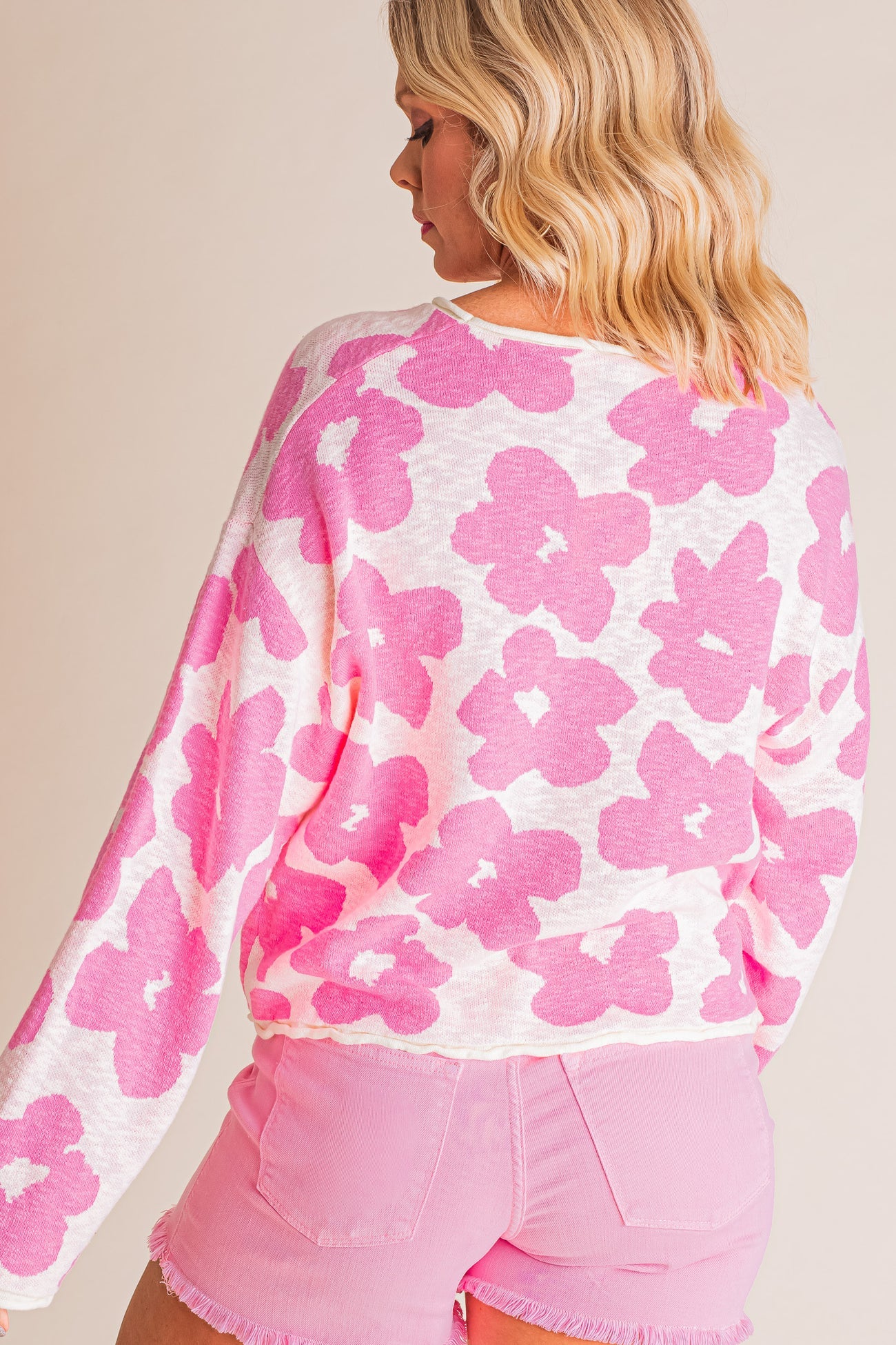 Petals & Pals Lightweight Sweater