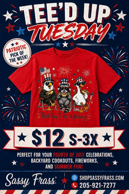 TEE'D UP TUESDAY TEE OF THE WEEK - Hotdog!