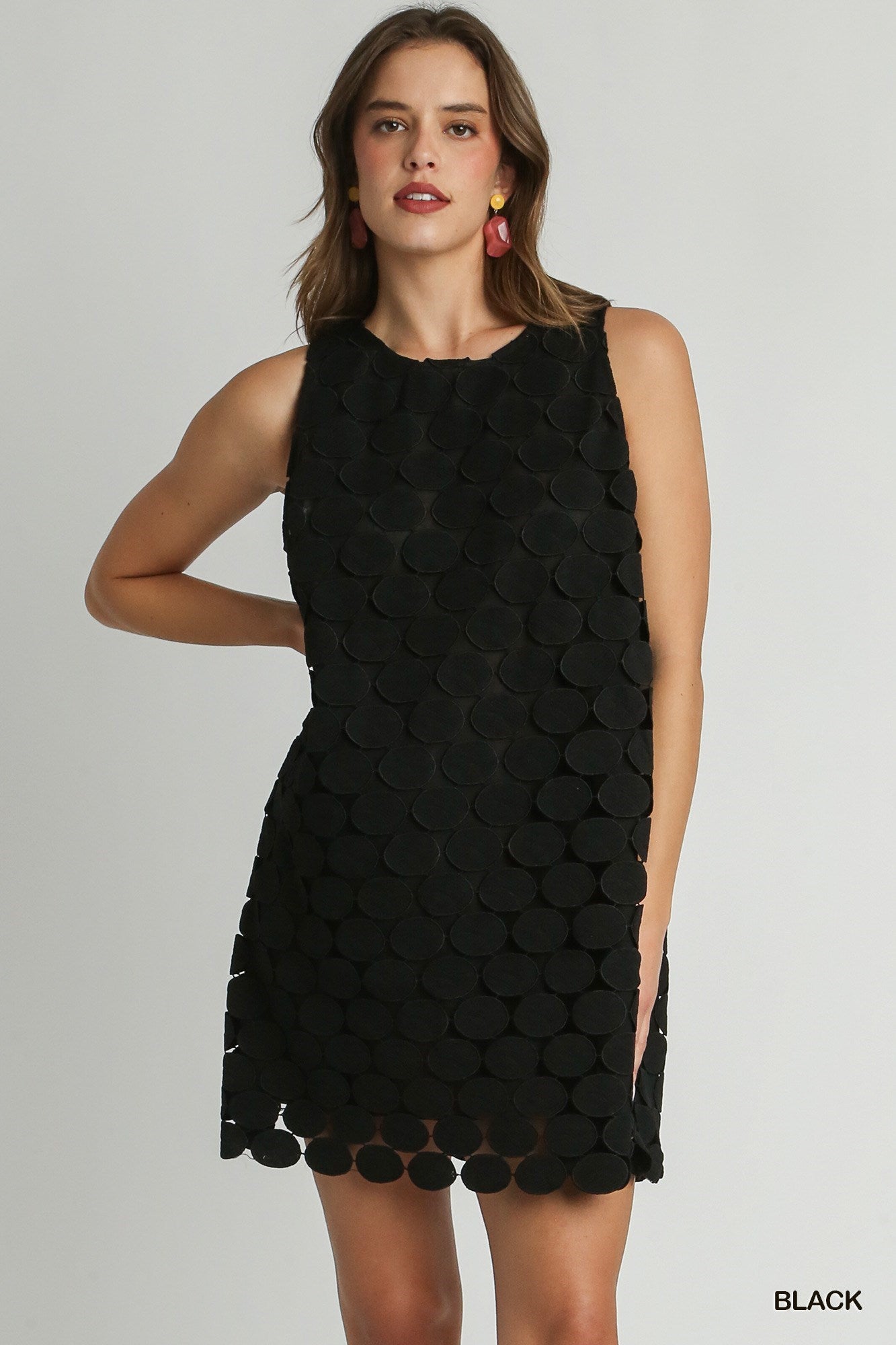 Never Look Back Polka Dot Lace Dress