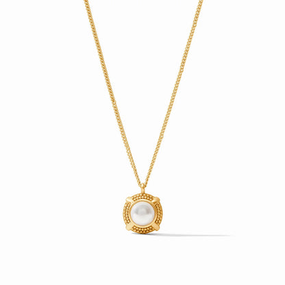 Julie Vos Cabochon solitaire Necklace