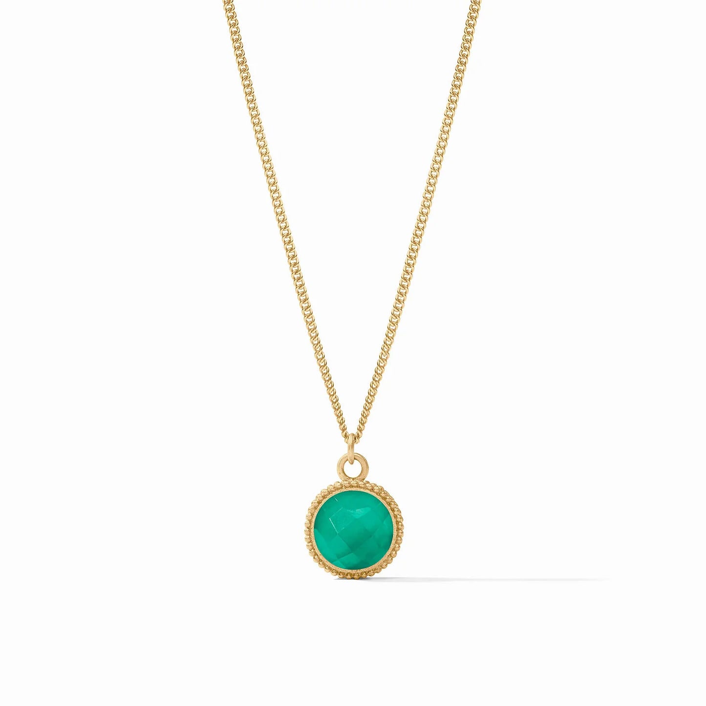Julie Vos Fleur De-Lis Solitaire Necklace