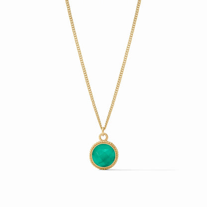 Julie Vos Fleur De-Lis Solitaire Necklace