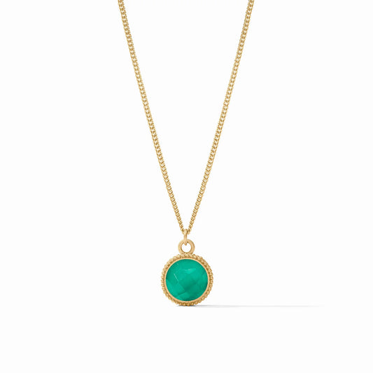 Julie Vos Fleur De-Lis Solitaire Necklace