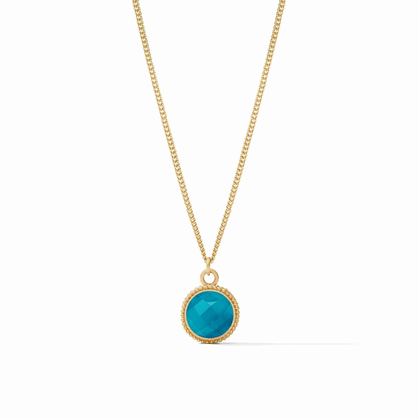 Julie Vos Fleur De-Lis Solitaire Necklace