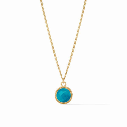 Julie Vos Fleur De-Lis Solitaire Necklace