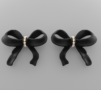 Ribbon Bow Earrings