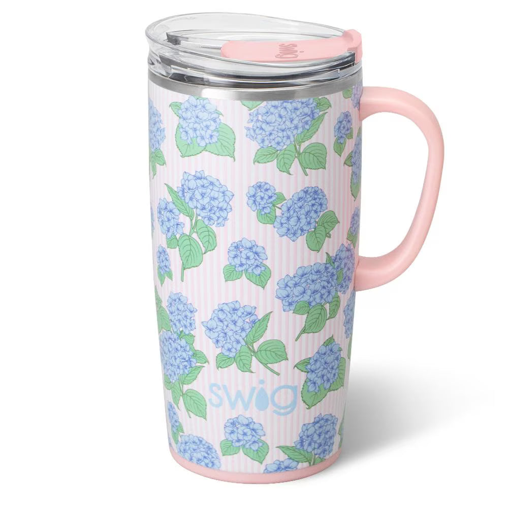 Swig Hydrangea Travel Mug 22oz