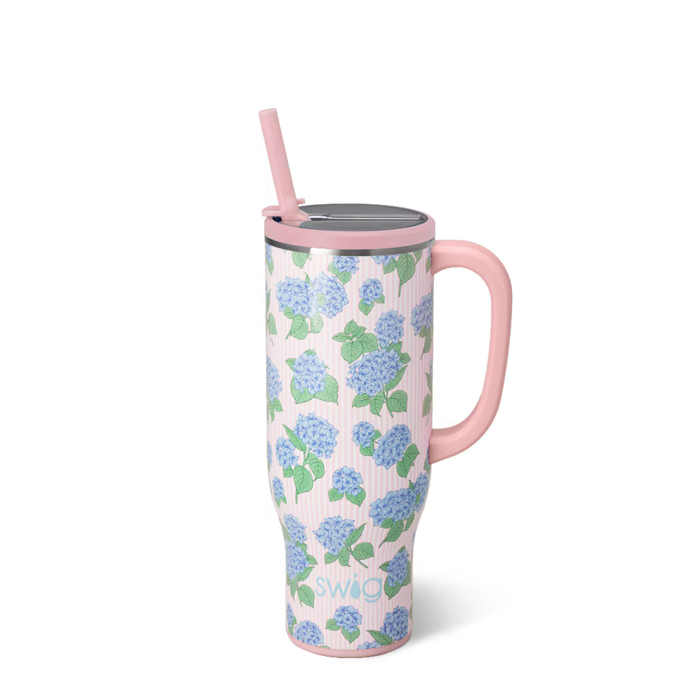 Swig Hydrangea Mega Mug 30oz