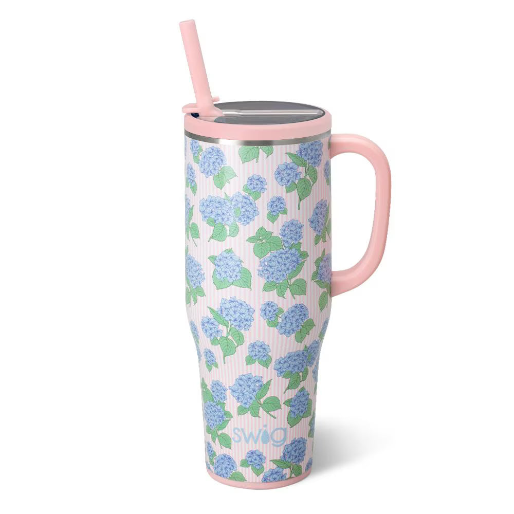 Swig Hydrangea Mega Mug 40oz