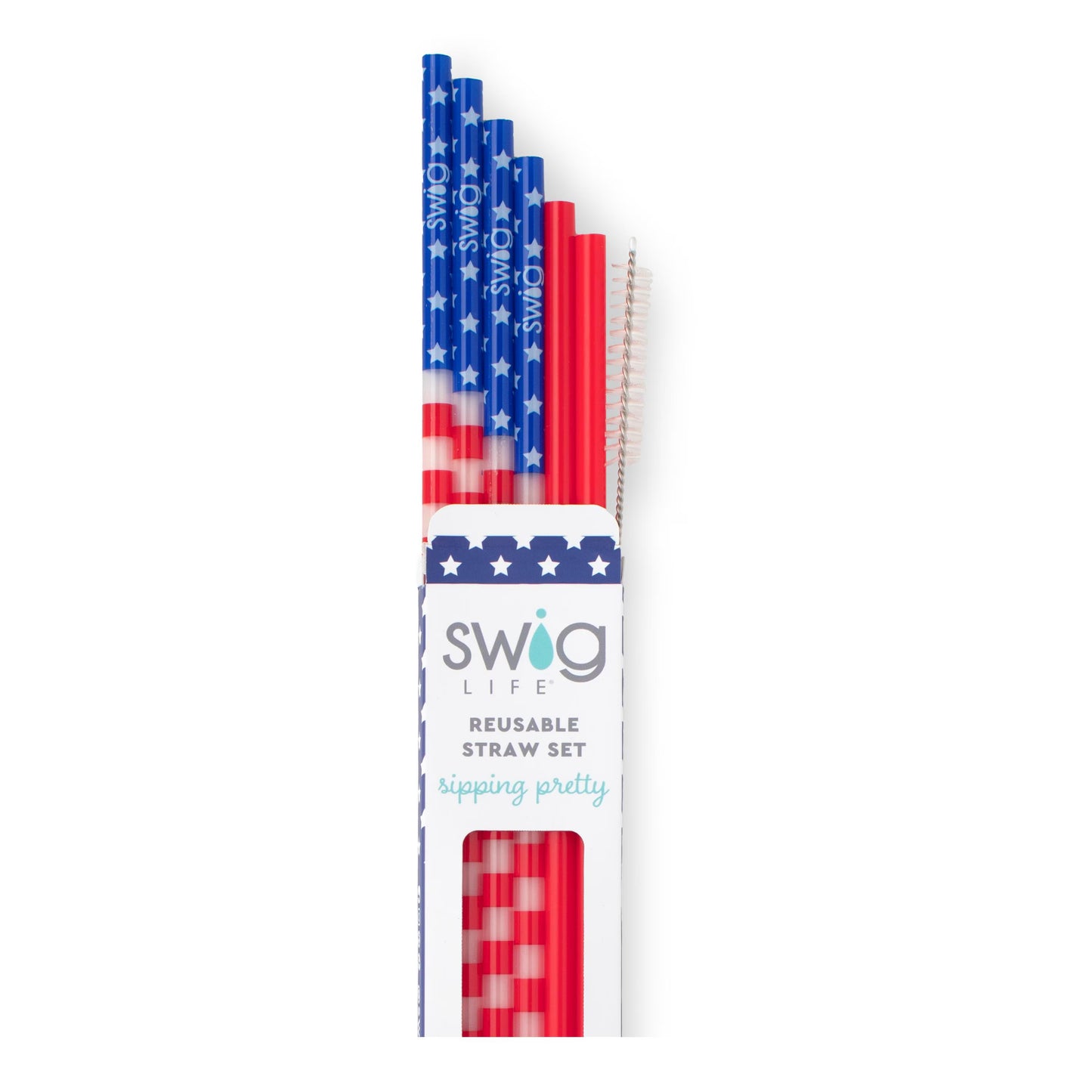 Swig All American Reuable Straw Set
