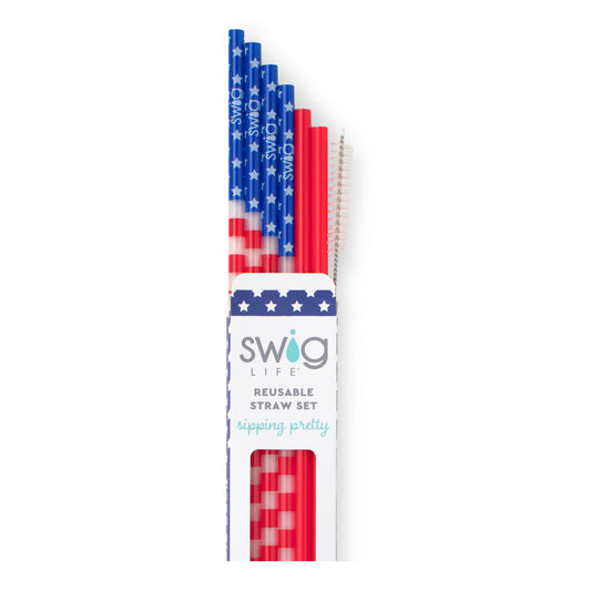 Swig All American Reuable Straw Set