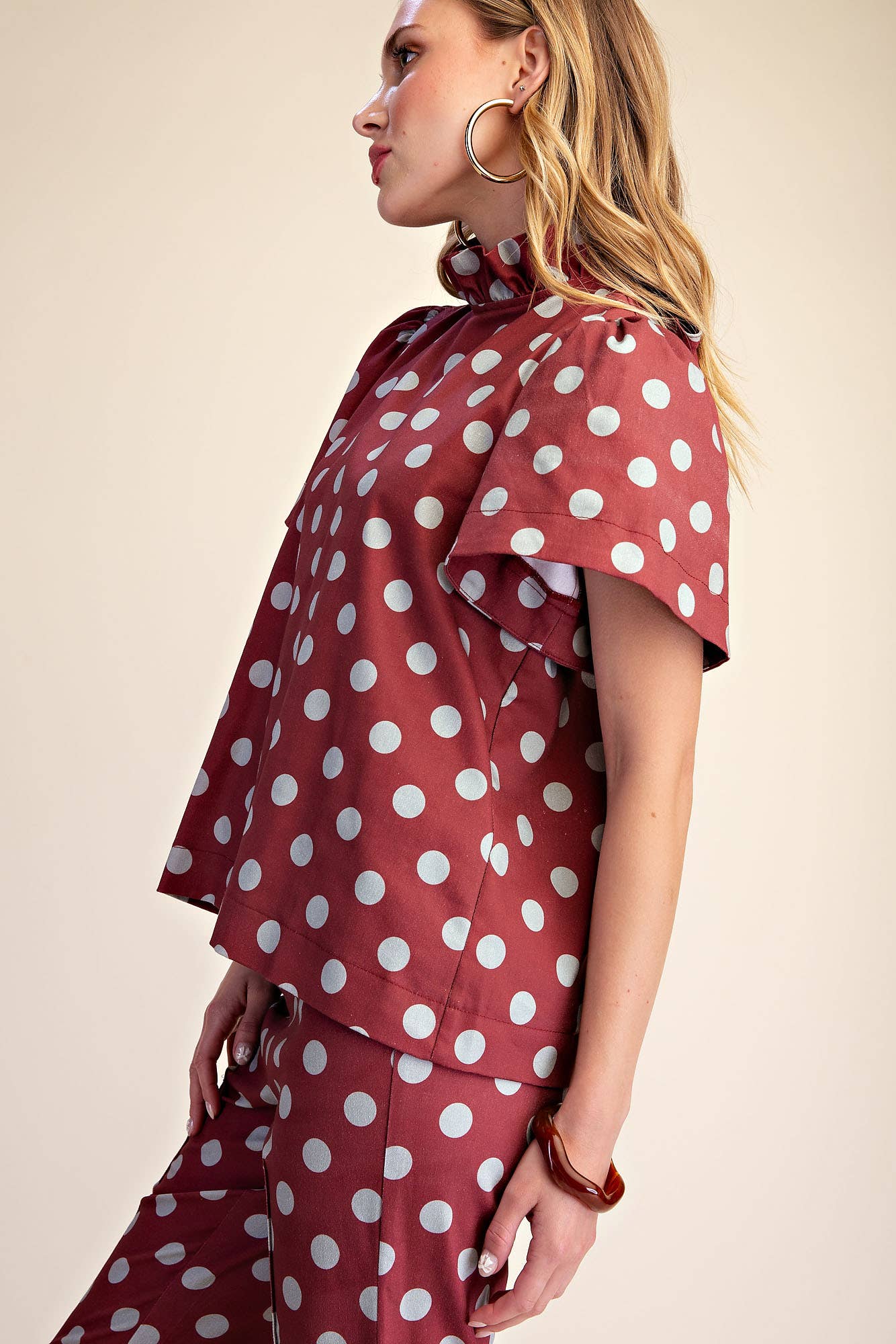 The Polka Dot Aggie Top Set